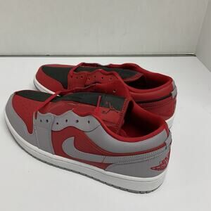 Air Jordan 1 Low SE Split Gym Red Cement Grey DR0502 600 Size 11.5 W Size 10 M